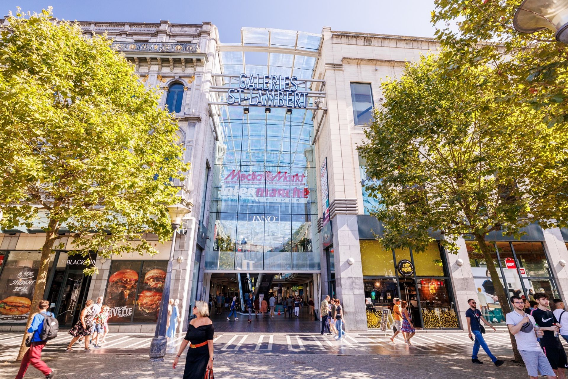 Entrée des Galeries St Lambert